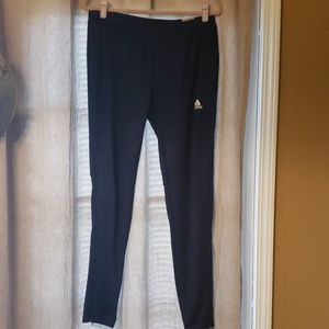Men's Adidas Tapered Fit Navy Pant Med